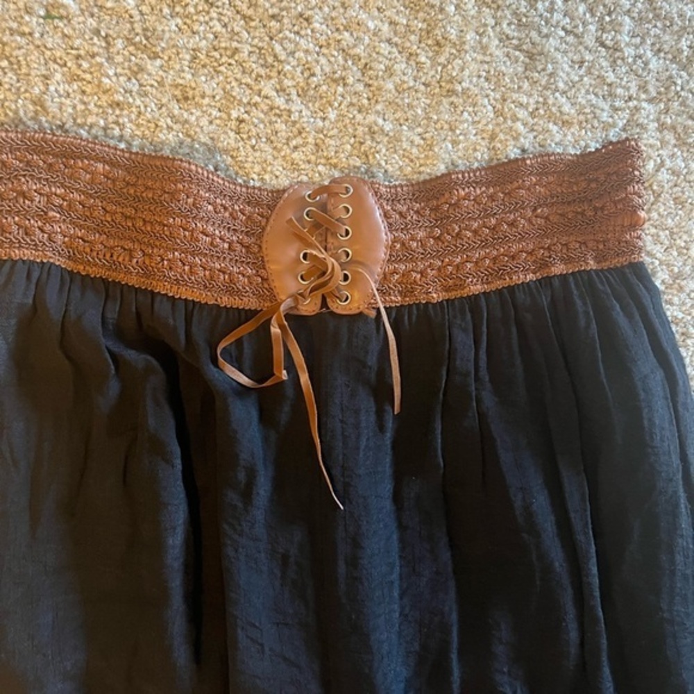Poetry wide leg pant lace‎ waist large - Picture 3 of 8